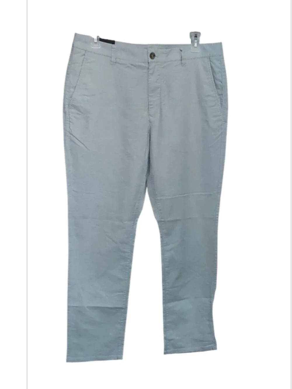 NWT Bonobos Light Gray Summer Chinos 36×32 Slim